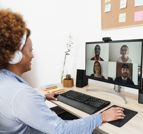 Virtual event participant