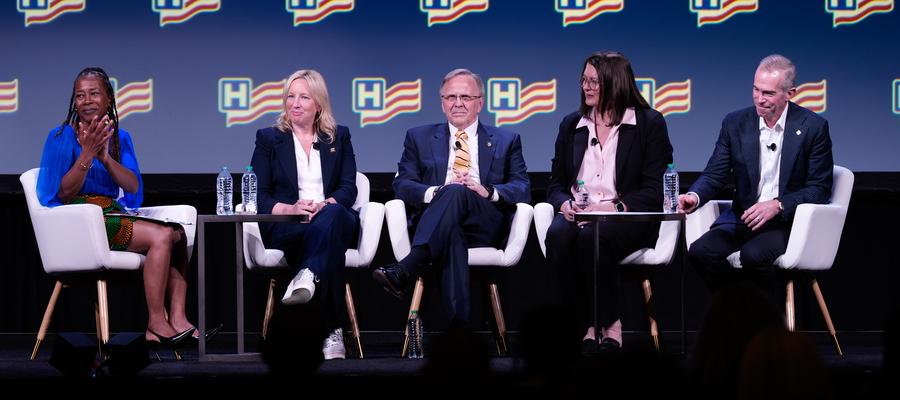 five panelists including Joy Rhoden
