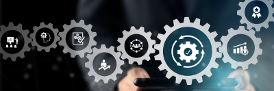gears showing continuous improvement 